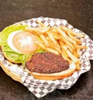 Black Bean Chipotle Burger.