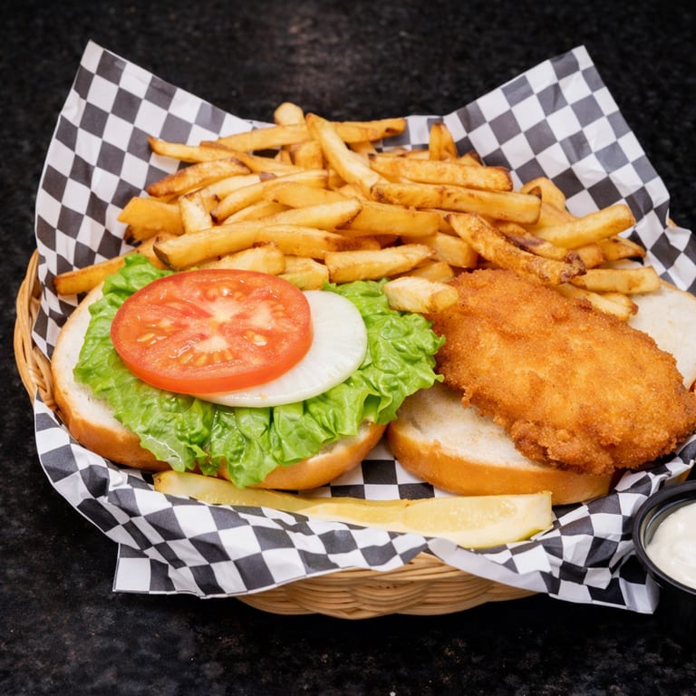 Delicious Fish Sandwich