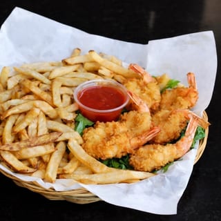 Fried Shrimp Basket W/ Fries